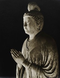 1950年代、奈良時代の8世紀の画風菩薩の土偶